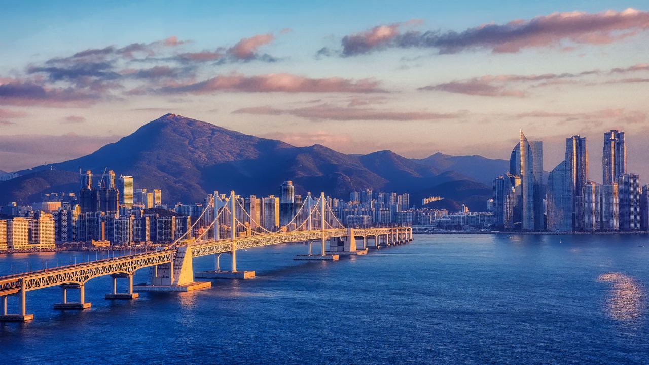 Gwangan Bridge & City Skyline